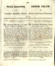 Gesetz-Sammlung für die Königlichen Preussischen Staaten. 1857.11.30 No61