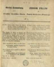 Gesetz-Sammlung f&uuml;r die K&ouml;niglichen Preussischen Staaten. 1868.01.07 No1