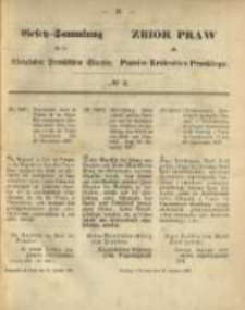 Gesetz-Sammlung f&uuml;r die K&ouml;niglichen Preussischen Staaten. 1868.01.22 No3