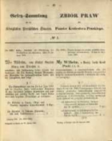 Gesetz-Sammlung für die Königlichen Preussischen Staaten. 1868.01.30 No5