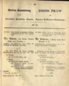 Gesetz-Sammlung für die Königlichen Preussischen Staaten. 1868.03.03 No10