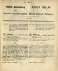 Gesetz-Sammlung f&uuml;r die K&ouml;niglichen Preussischen Staaten. 1868.03.08 No12