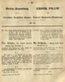 Gesetz-Sammlung f&uuml;r die K&ouml;niglichen Preussischen Staaten. 1868.03.26 No19