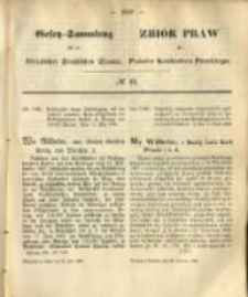 Gesetz-Sammlung f&uuml;r die K&ouml;niglichen Preussischen Staaten. 1868.06.26 No42