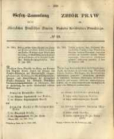 Gesetz-Sammlung f&uuml;r die K&ouml;niglichen Preussischen Staaten. 1868.10.14 No63