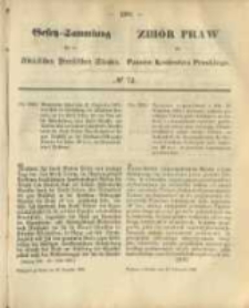 Gesetz-Sammlung für die Königlichen Preussischen Staaten. 1868.11.16 No72