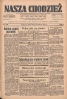 Nasza Chodzież: dziennik poświęcony obronie interesów narodowych na zachodnich ziemiach Polski 1933.10.10 R.4 Nr233