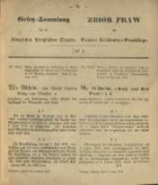 Gesetz-Sammlung f&uuml;r die K&ouml;niglichen Preussischen Staaten. 1870.02.02 No3