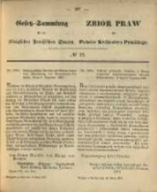 Gesetz-Sammlung f&uuml;r die K&ouml;niglichen Preussischen Staaten. 1870.03.14 No12