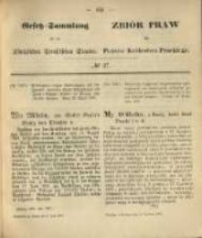 Gesetz-Sammlung für die Königlichen Preussischen Staaten. 1870.06.09 No27