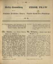 Gesetz-Sammlung f&uuml;r die K&ouml;niglichen Preussischen Staaten. 1870.06.14 No28