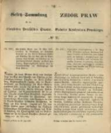 Gesetz-Sammlung f&uuml;r die K&ouml;niglichen Preussischen Staaten. 1870.06.30 No31