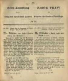 Gesetz-Sammlung f&uuml;r die K&ouml;niglichen Preussischen Staaten. 1870.07.24 No32