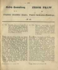 Gesetz-Sammlung f&uuml;r die K&ouml;niglichen Preussischen Staaten. 1870.09.21 No42