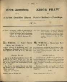 Gesetz-Sammlung f&uuml;r die K&ouml;niglichen Preussischen Staaten. 1870.10.22 No44