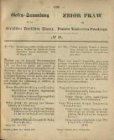 Gesetz-Sammlung f&uuml;r die K&ouml;niglichen Preussischen Staaten. 1870.12.05 No48