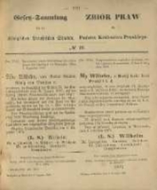 Gesetz-Sammlung f&uuml;r die K&ouml;niglichen Preussischen Staaten. 1870.12.09 No49