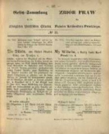 Gesetz-Sammlung f&uuml;r die K&ouml;niglichen Preussischen Staaten. 1871.06.03 No13