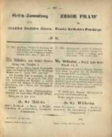 Gesetz-Sammlung f&uuml;r die K&ouml;niglichen Preussischen Staaten. 1871.06.16 No15