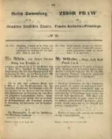 Gesetz-Sammlung f&uuml;r die K&ouml;niglichen Preussischen Staaten. 1871.08.17 No23