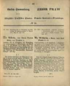 Gesetz-Sammlung f&uuml;r die K&ouml;niglichen Preussischen Staaten. 1871.08.19 No24