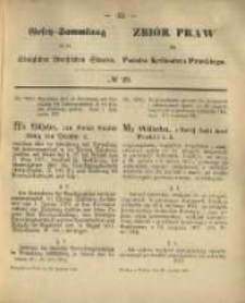 Gesetz-Sammlung f&uuml;r die K&ouml;niglichen Preussischen Staaten. 1871.09.20 No29
