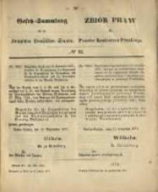 Gesetz-Sammlung f&uuml;r die K&ouml;niglichen Preussischen Staaten. 1871.10.12 No32