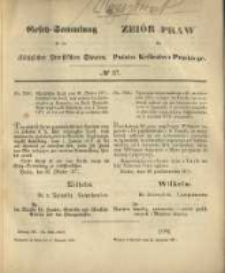 Gesetz-Sammlung für die Königlichen Preussischen Staaten. 1871.11.21 No37