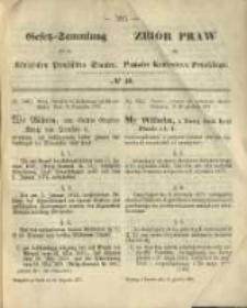 Gesetz-Sammlung f&uuml;r die K&ouml;niglichen Preussischen Staaten. 1871.12.19 No40