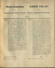 Gesetz-Sammlung f&uuml;r die K&ouml;niglichen Preussischen Staaten. 1875.01.30 No4