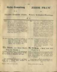 Gesetz-Sammlung f&uuml;r die K&ouml;niglichen Preussischen Staaten. 1875.02.18 No5