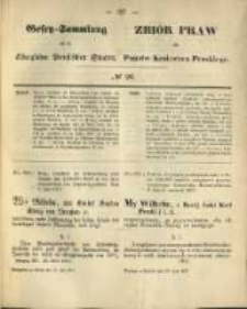 Gesetz-Sammlung für die Königlichen Preussischen Staaten. 1875.07.13 No26