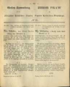 Gesetz-Sammlung f&uuml;r die K&ouml;niglichen Preussischen Staaten. 1875.07.19 No29