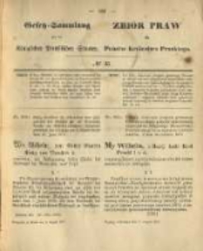 Gesetz-Sammlung f&uuml;r die K&ouml;niglichen Preussischen Staaten. 1875.08.03 No35