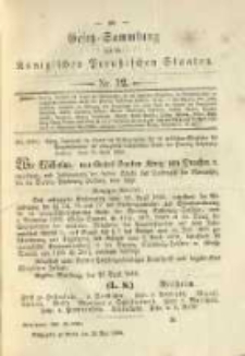 Gesetz-Sammlung für die Königlichen Preussischen Staaten. 1896.05.29 No12