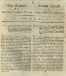 Gesetz-Sammlung für die Königlichen Preussischen Staaten. 1825 No9