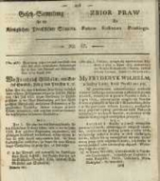 Gesetz-Sammlung für die Königlichen Preussischen Staaten. 1825 No17