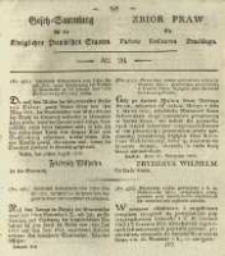 Gesetz-Sammlung f&uuml;r die K&ouml;niglichen Preussischen Staaten. 1825 No20