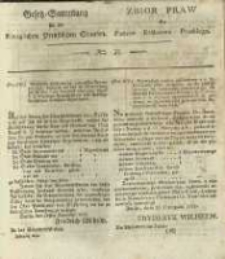 Gesetz-Sammlung f&uuml;r die K&ouml;niglichen Preussischen Staaten. 1825 No21