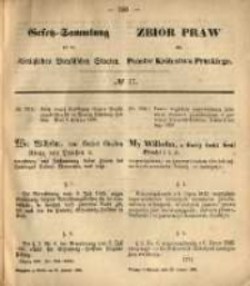 Gesetz-Sammlung für die Königlichen Preussischen Staaten. 1869.02.25 No17