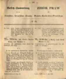 Gesetz-Sammlung f&uuml;r die K&ouml;niglichen Preussischen Staaten. 1869.03.15 No22