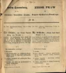 Gesetz-Sammlung für die Königlichen Preussischen Staaten. 1869.03.19 No23