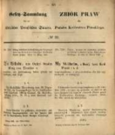 Gesetz-Sammlung f&uuml;r die K&ouml;niglichen Preussischen Staaten. 1869.04.15 No29