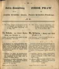 Gesetz-Sammlung f&uuml;r die K&ouml;niglichen Preussischen Staaten. 1869.04.17 No30
