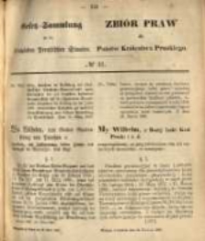 Gesetz-Sammlung f&uuml;r die K&ouml;niglichen Preussischen Staaten. 1869.04.24 No31