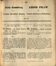 Gesetz-Sammlung f&uuml;r die K&ouml;niglichen Preussischen Staaten. 1869.06.05 No41