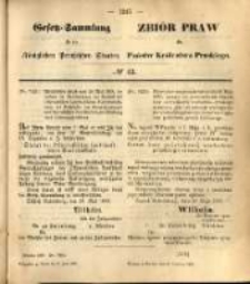Gesetz-Sammlung für die Königlichen Preussischen Staaten. 1869.06.08 No42