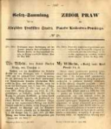 Gesetz-Sammlung f&uuml;r die K&ouml;niglichen Preussischen Staaten. 1869.07.17 No48