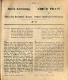 Gesetz-Sammlung f&uuml;r die K&ouml;niglichen Preussischen Staaten. 1869.09.09 No56
