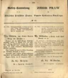 Gesetz-Sammlung f&uuml;r die K&ouml;niglichen Preussischen Staaten. 1869.11.08 No64